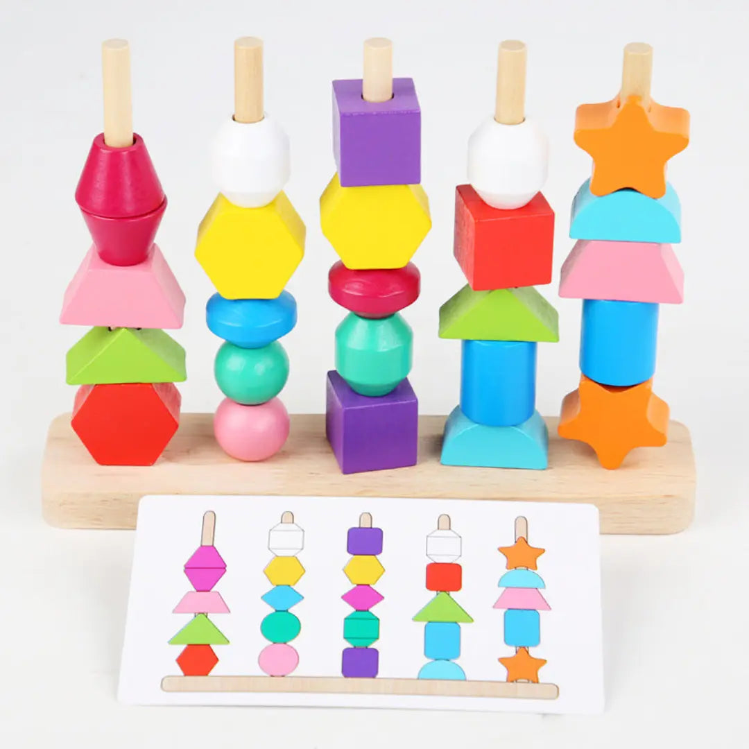 Montessori Shapes and Colours Game My Store