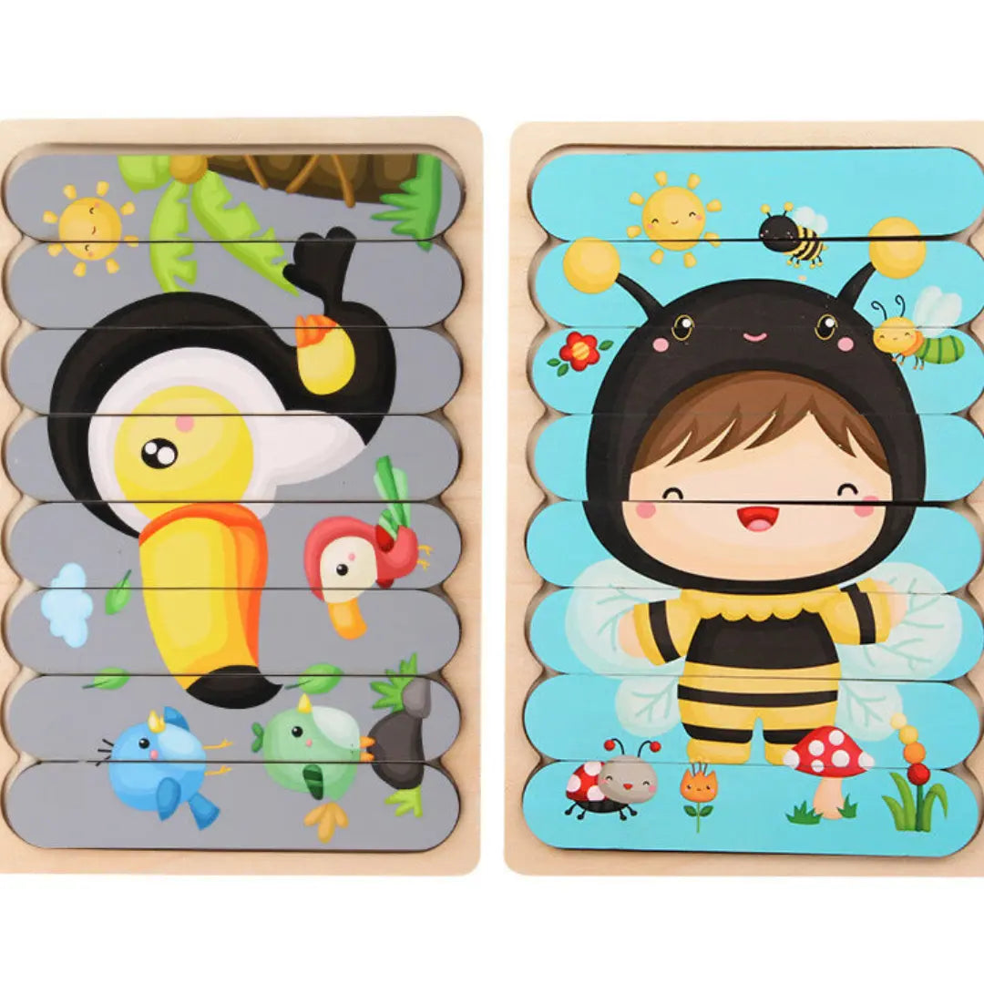 Montessori Wooden Puzzle My Store