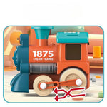 Musical Train Toy with Various Attachments My Store