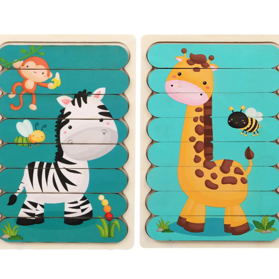 Montessori Wooden Puzzle My Store