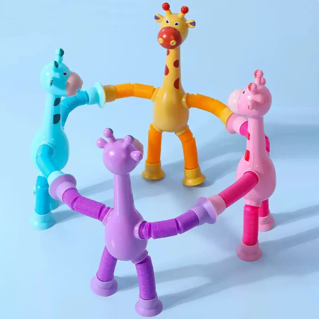 Sensory Suction Cup Giraffe Baby Toy My Store