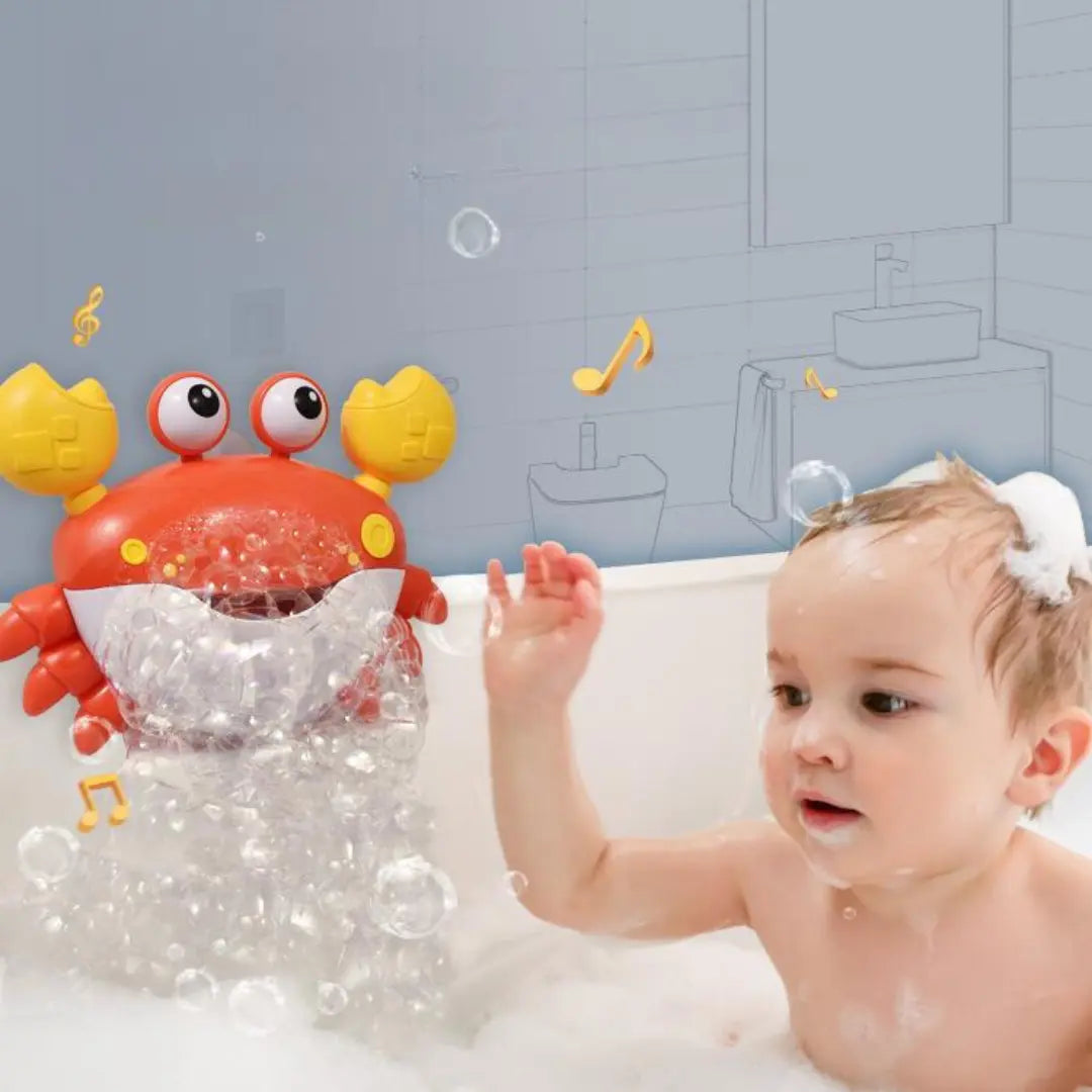 Bubble Fun Foam Crab Bath Toy My Store