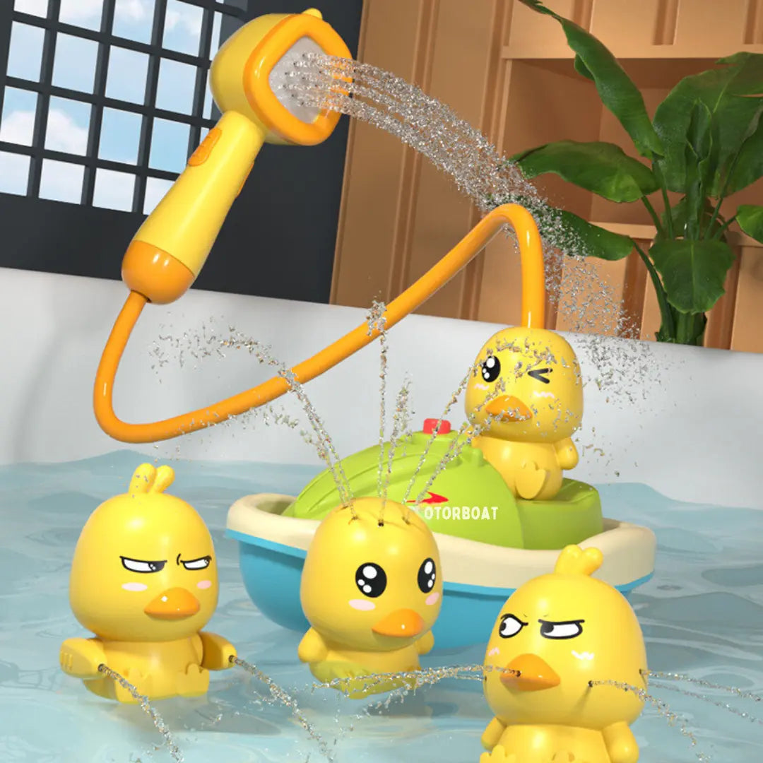 Duck Fountain Bath Toy with Shower Head My Store