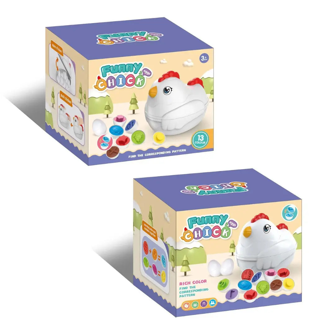 Montessori Shapes and Colours Chicken My Store