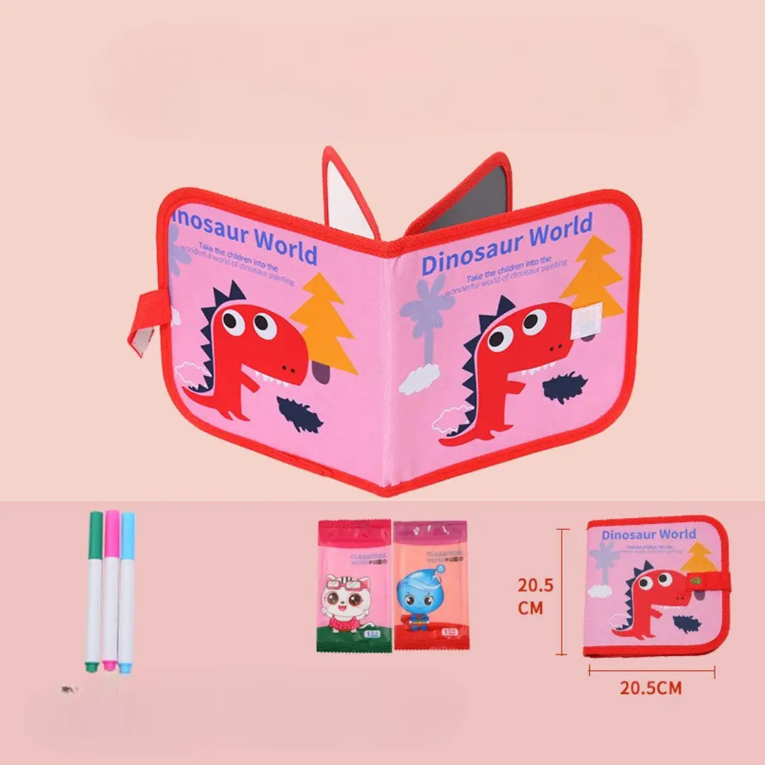 Portable Reusable Colouring Book for Children My Store