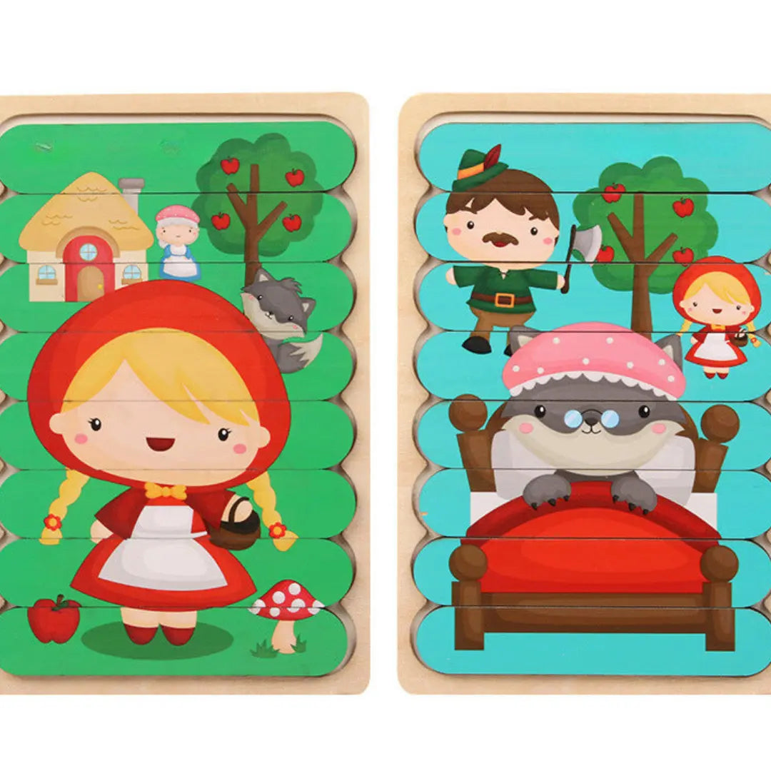Montessori Wooden Puzzle My Store