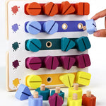 Montessori Screws, Wood, and Colour Toy My Store