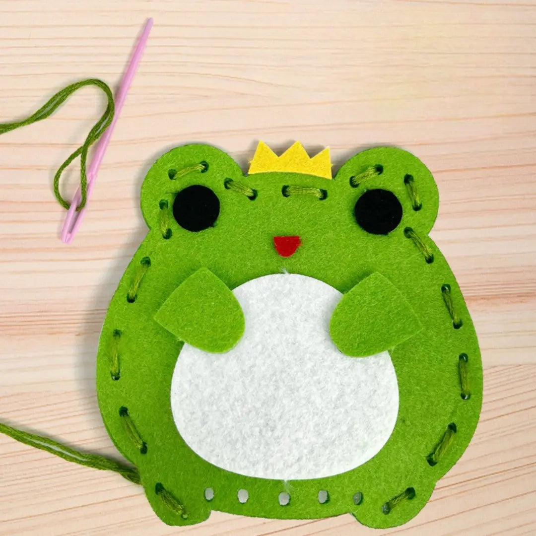 Safe Felt Animal Set for DIY Sewing My Store