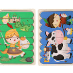 Montessori Wooden Puzzle My Store