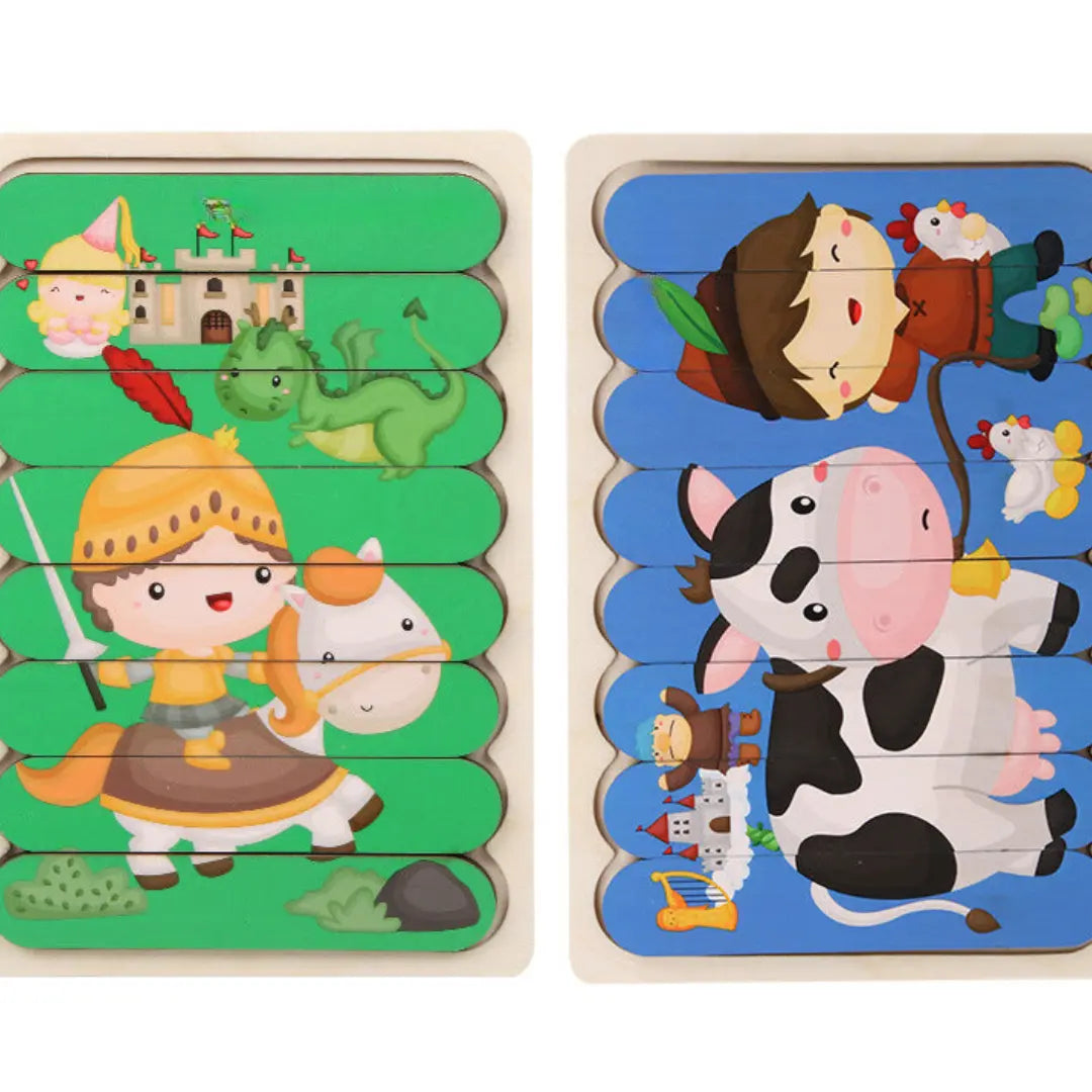 Montessori Wooden Puzzle My Store