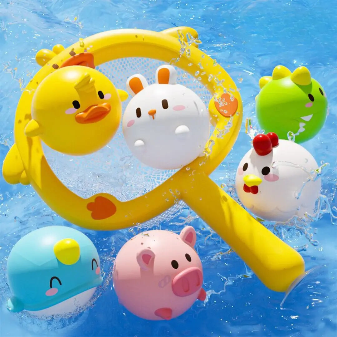 Self-Luminous Bath Toy with Net My Store