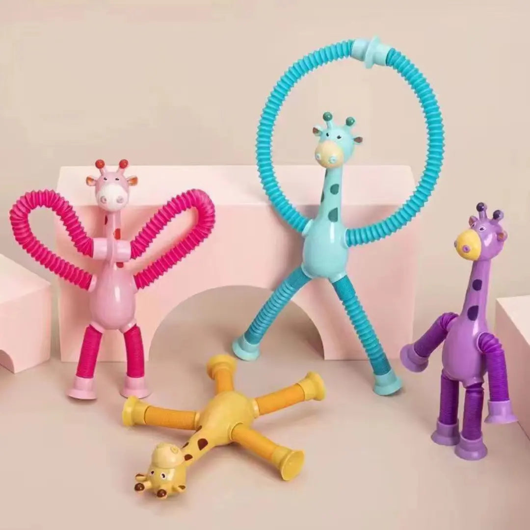 Sensory Suction Cup Giraffe Baby Toy My Store