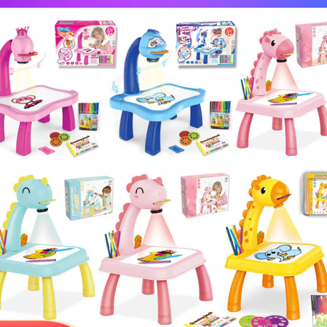 Creative Drawing Desk with Projector My Store