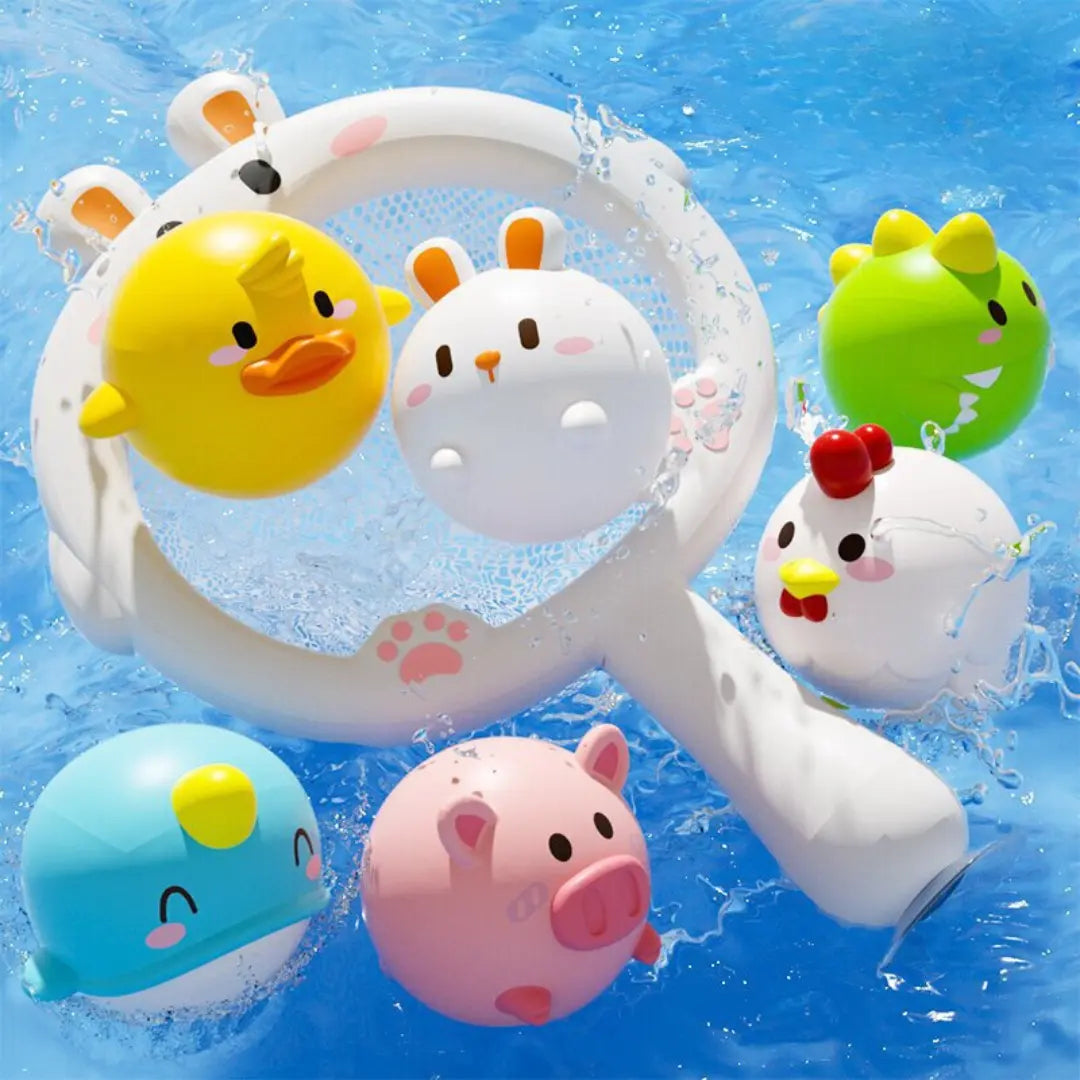 Self-Luminous Bath Toy with Net My Store