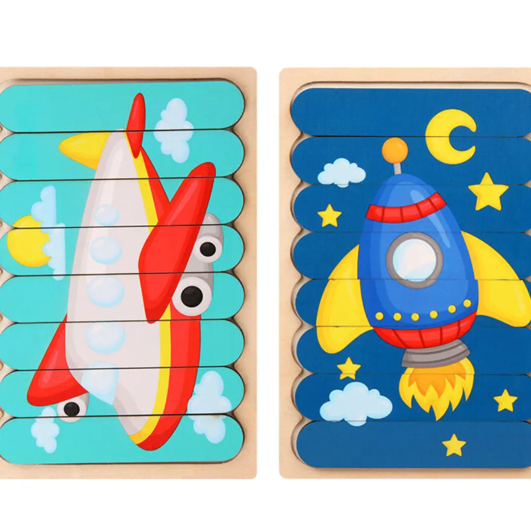 Montessori Wooden Puzzle My Store