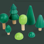 Montessori Coloured Wooden Blocks My Store