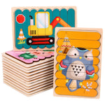 Montessori Wooden Puzzle My Store