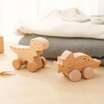 Montessori Wooden Train in Pastel Colours My Store