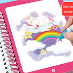 Magical Self-Erasing Watercolour Book Set for Children with Water Brush My Store