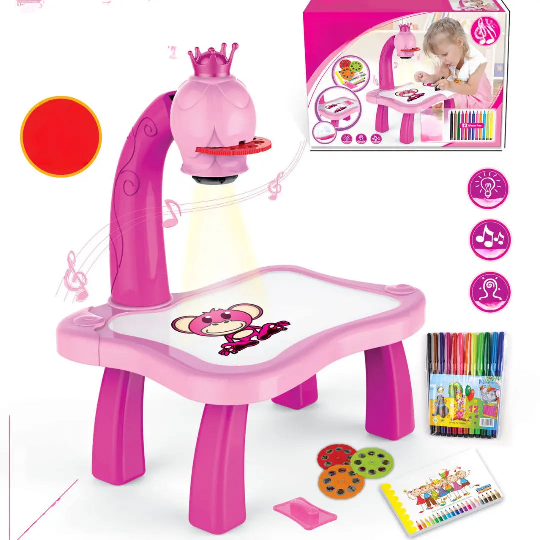 Creative Drawing Desk with Projector My Store