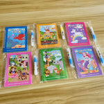 Magical Self-Erasing Watercolour Book Set for Children with Water Brush (Set of 6) My Store
