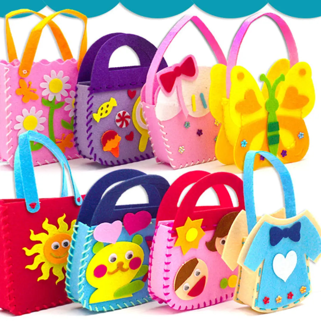 Safe Felt Bag Set for DIY Sewing My Store