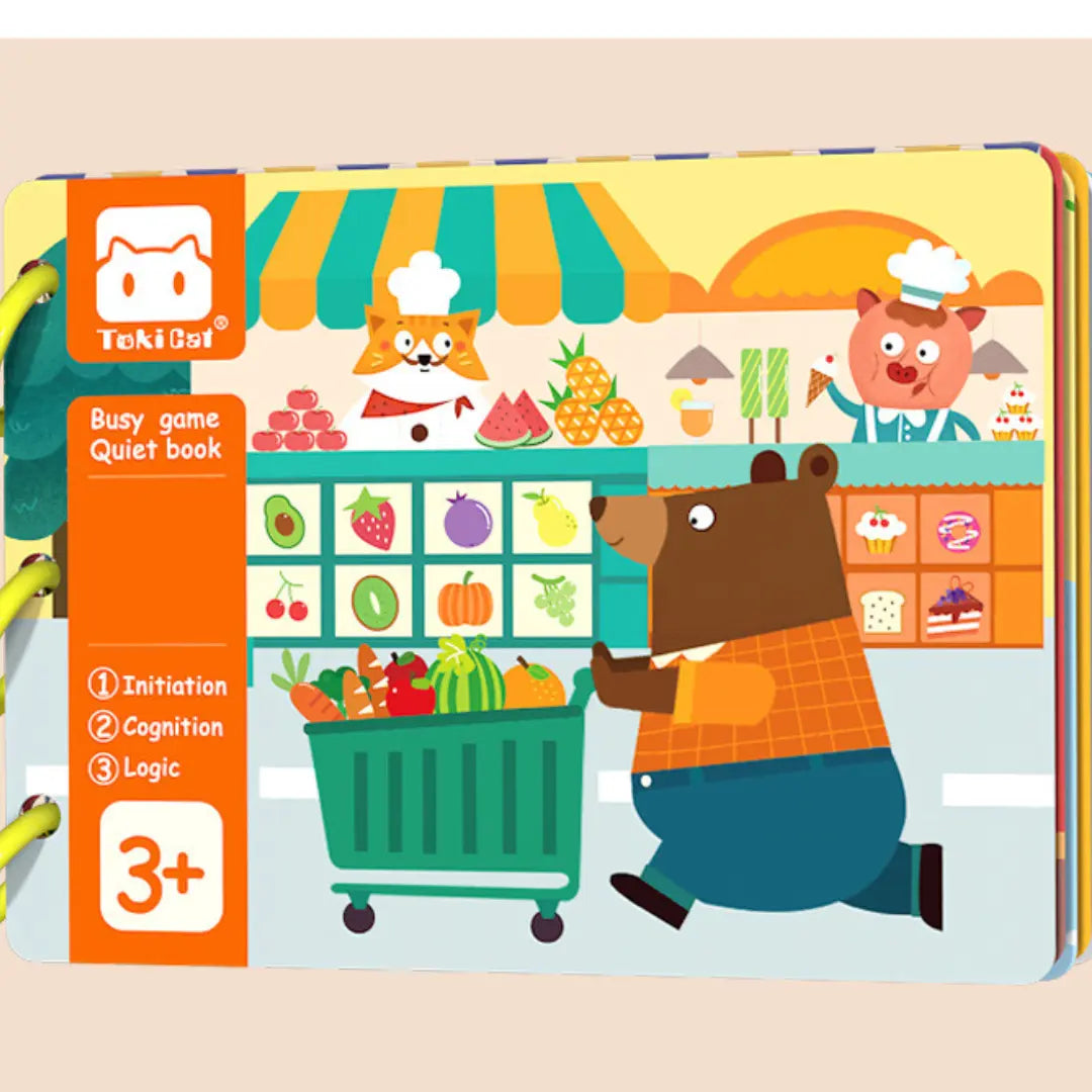 Sensory Montessori Activity Book My Store
