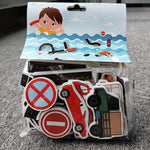 Self-Adhesive Road & Car Bath Toy My Store