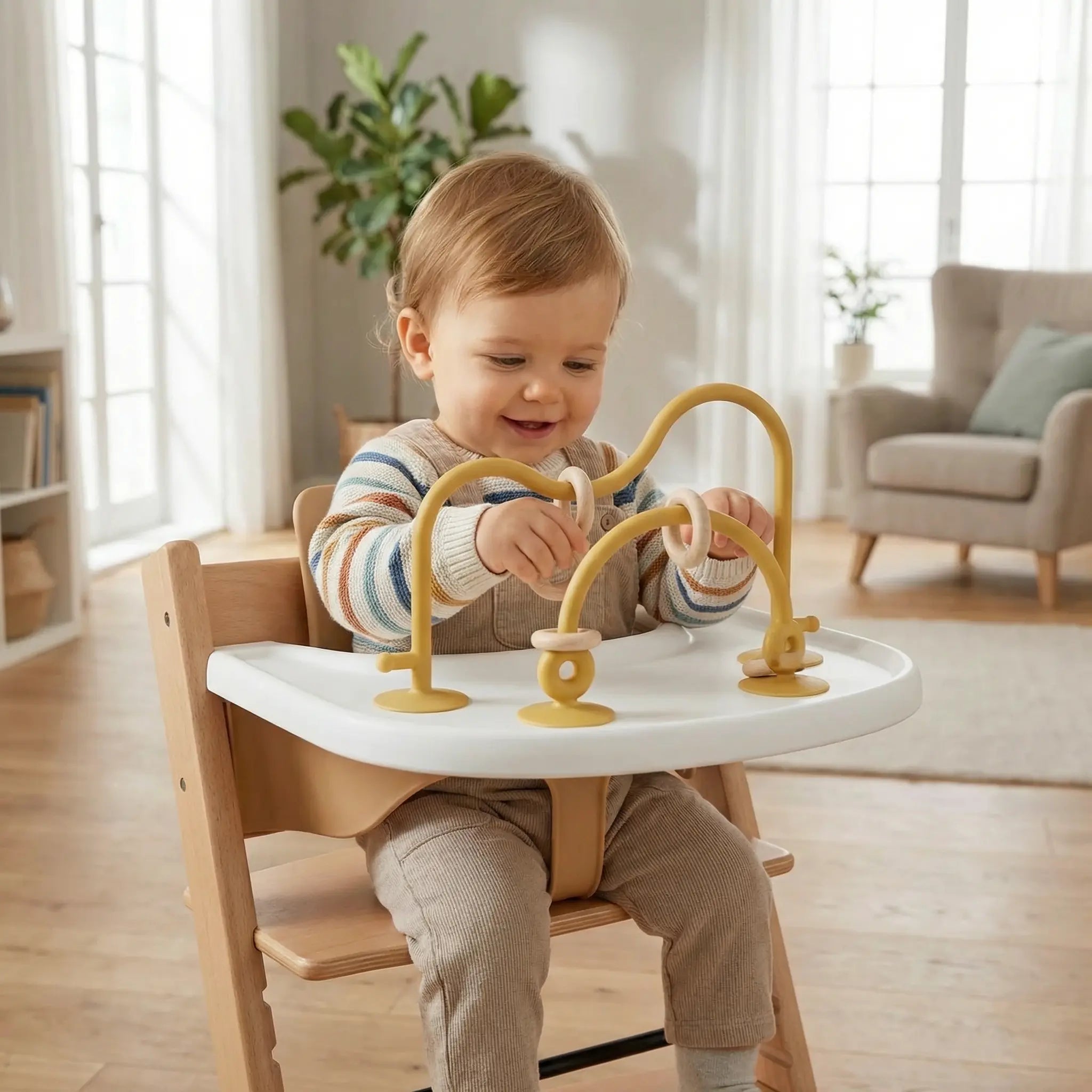 Silicone Motor Skills Toy for Babies – Suction Cup Learning Toy for Table & High Chair My Store