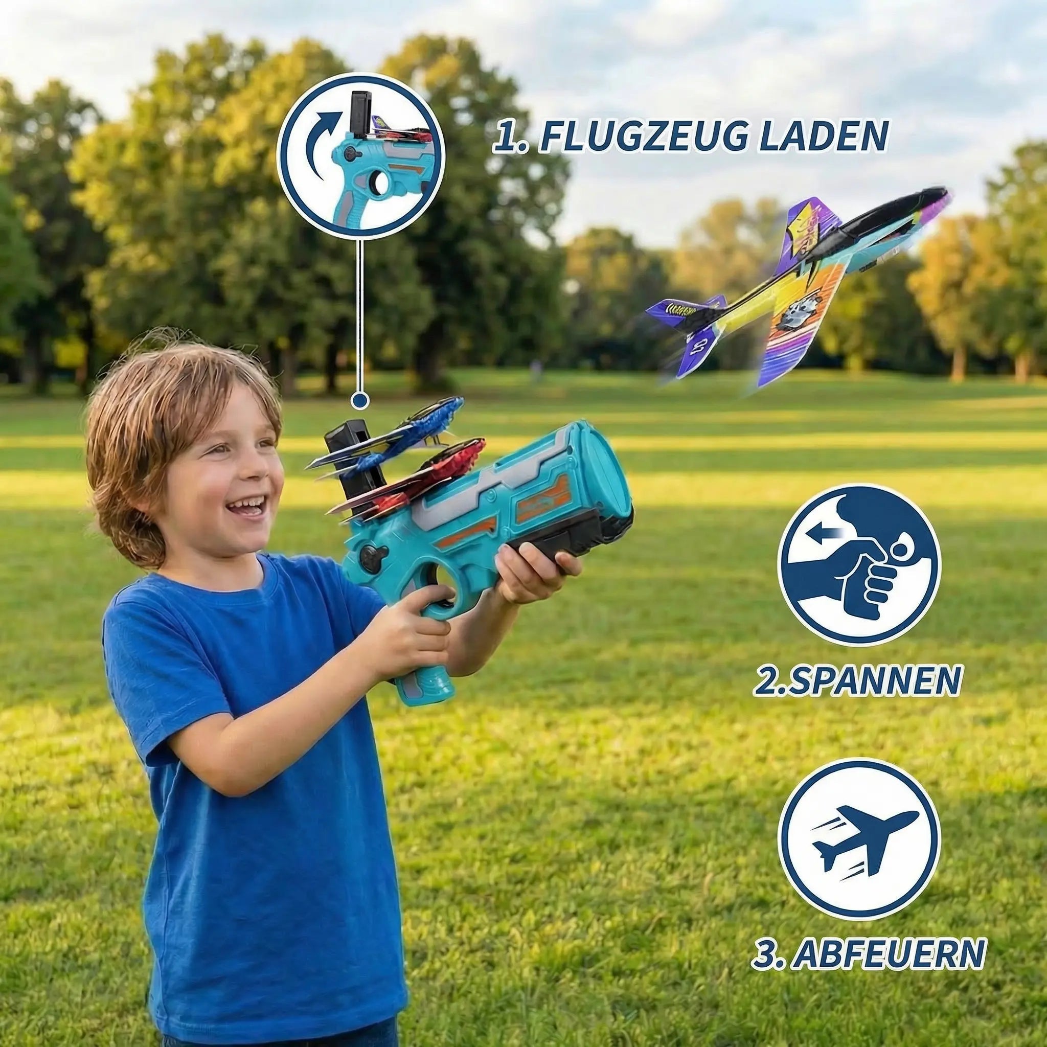 Kids Airplane Catapult Launcher – Outdoor Flight Game My Store