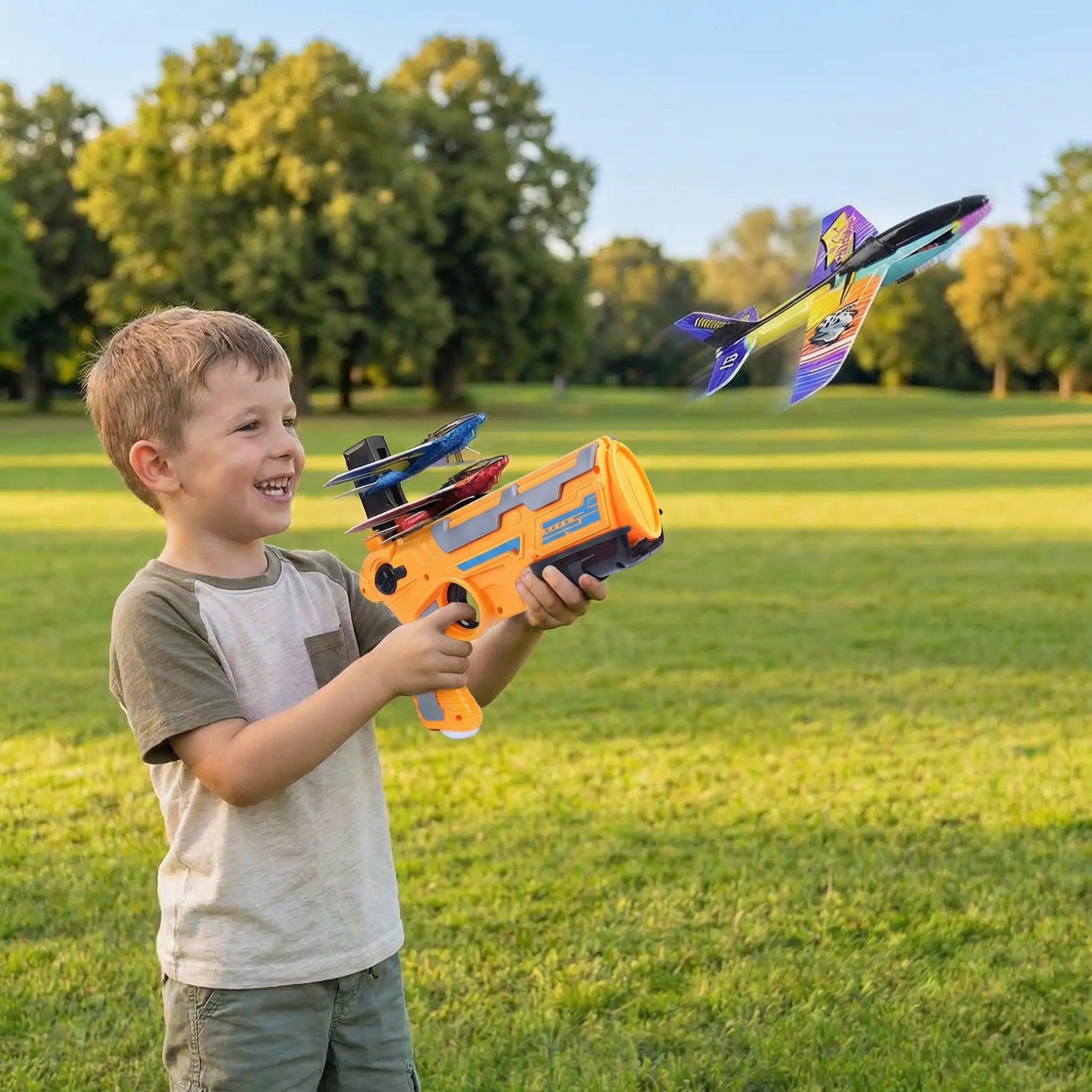 Kids Airplane Catapult Launcher – Outdoor Flight Game My Store