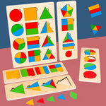 Shape Explorer – Wooden Geometry Puzzle for Toddlers My Store