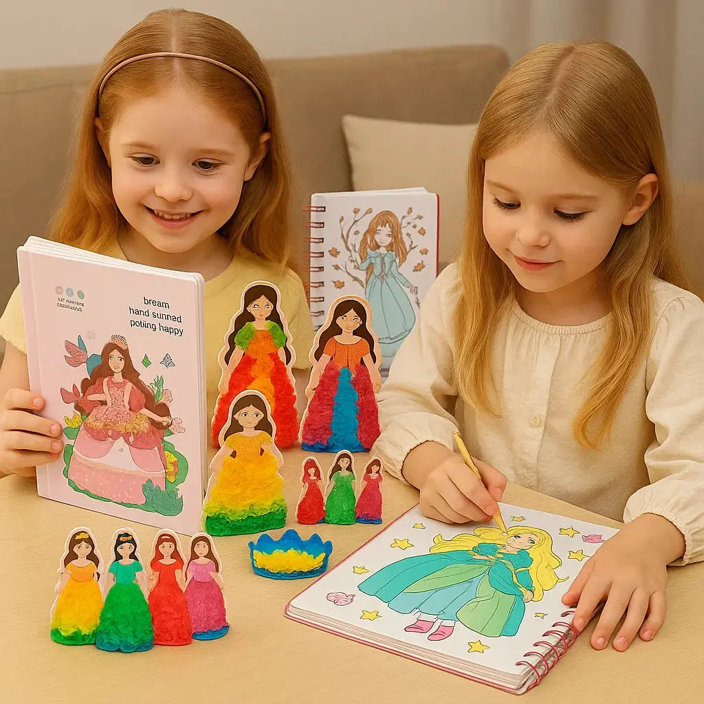 Princesses Colouring and Craft Book My Store