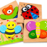 Nature Puzzle - Montessori Animal Shapes My Store