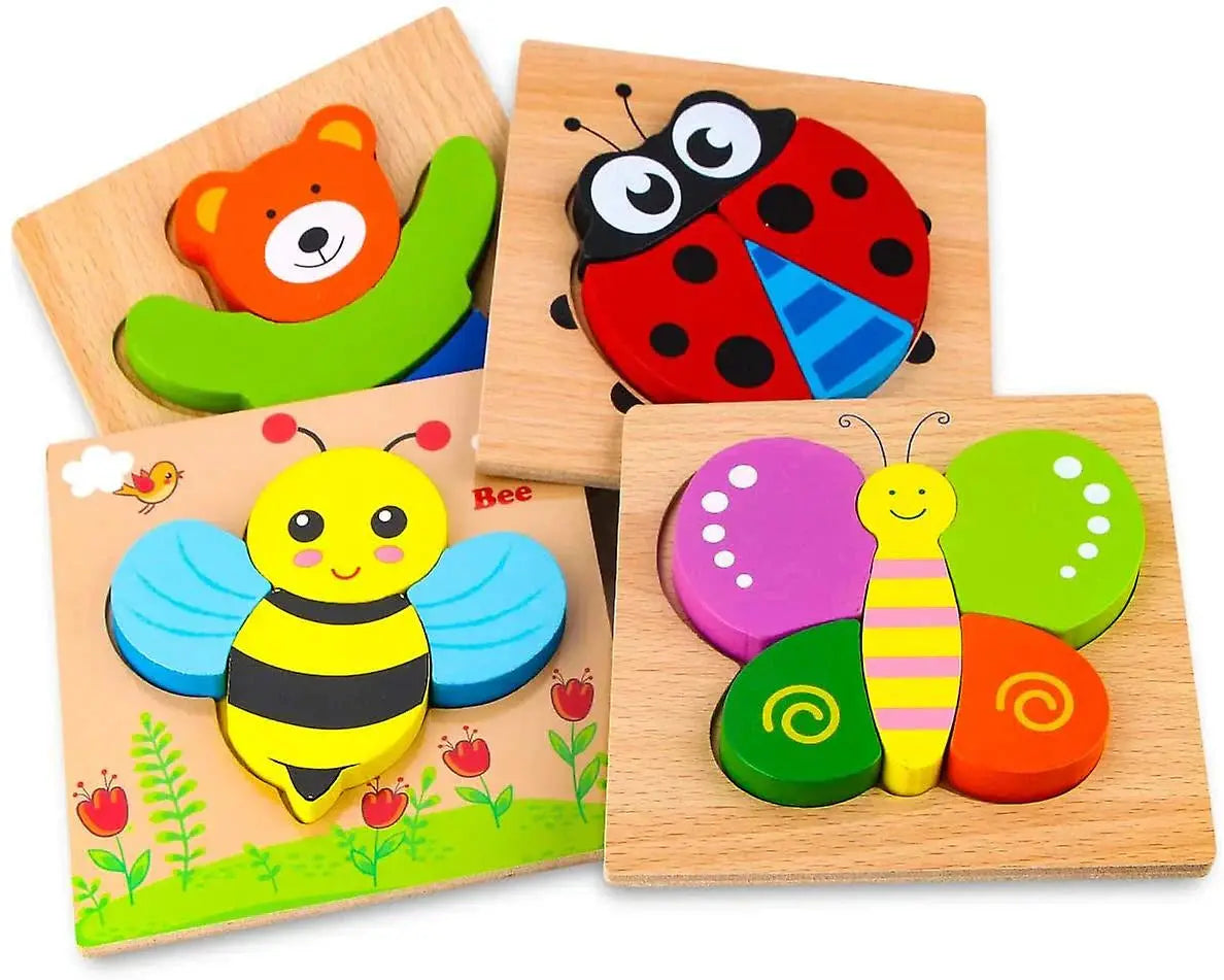 Nature Puzzle - Montessori Animal Shapes My Store