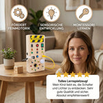 Montessori Activity Board Made of Wood My Store