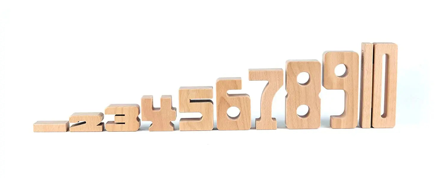 Math Blocks – Fun and Educational Wooden Figures My Store
