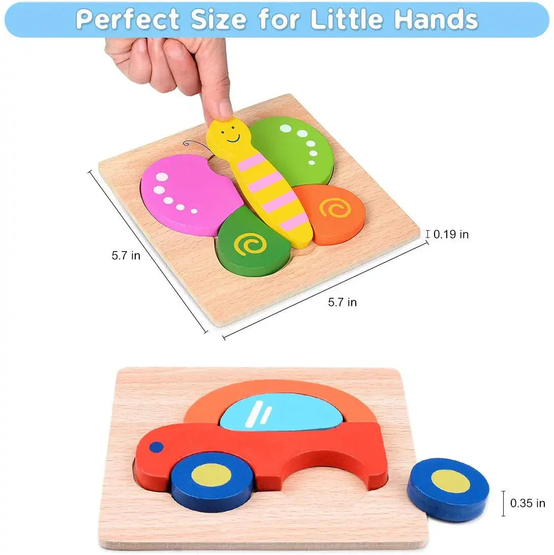 Nature Puzzle - Montessori Animal Shapes My Store