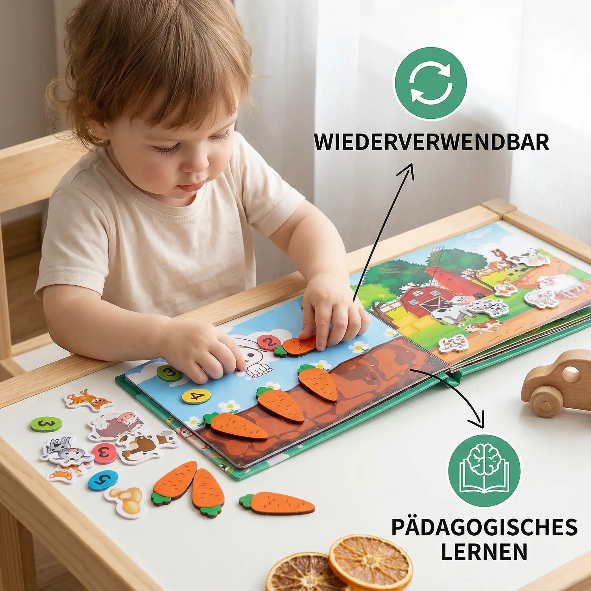 Montessori Sticker Book for Children – Reusable Learning & Activity Book My Store