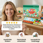 Montessori Sticker Book for Children – Reusable Learning & Activity Book My Store