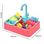 Dishwashing Sink Toy with Running Water My Store