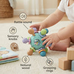 Sensory Baby Grasp Ball with Silicone Teething Aid and Rattle My Store