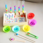 Montessori Wooden Bead Sorting Game My Store