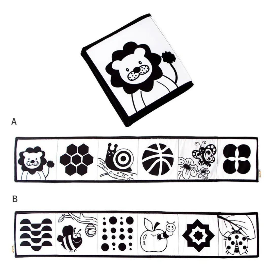 Contrast Book - Montessori Contrast Book for Newborns My Store