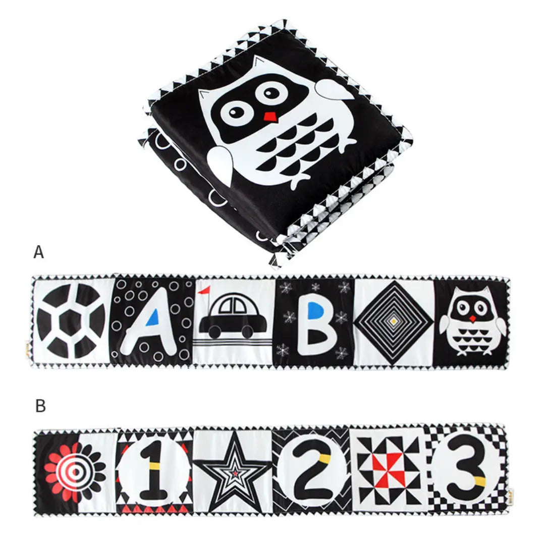 Contrast Book - Montessori Contrast Book for Newborns My Store