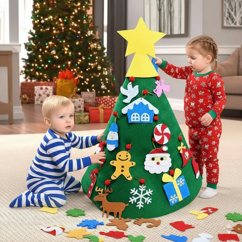 Montessori 3D Felt Christmas Tree My Store