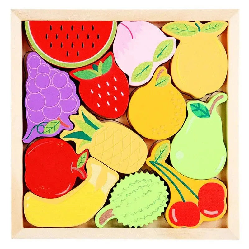 How do the shapes fit into the frame? - Shape Puzzle My Store