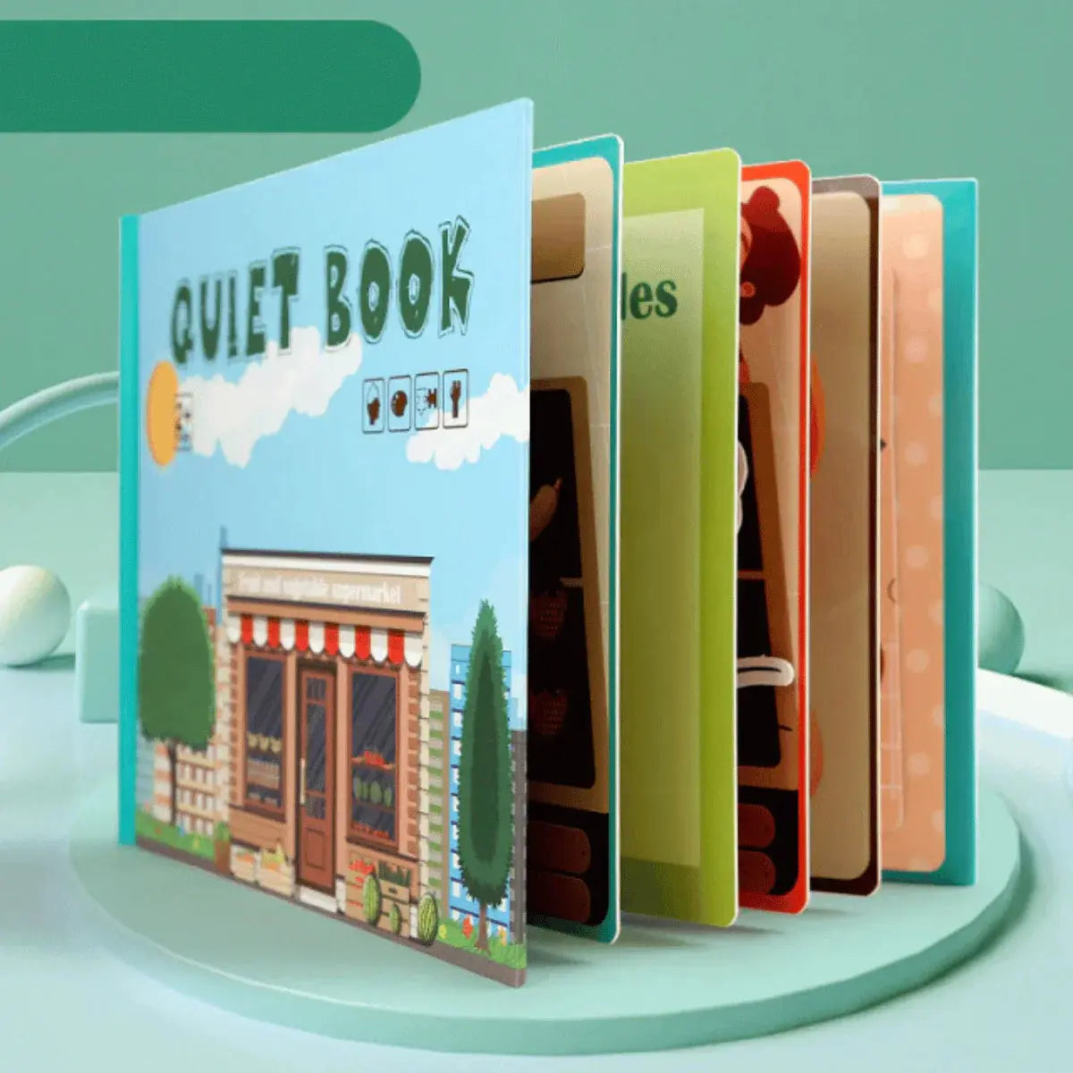 Activity Book for Play and Learning – Promotes Fine Motor Skills and Creativity My Store
