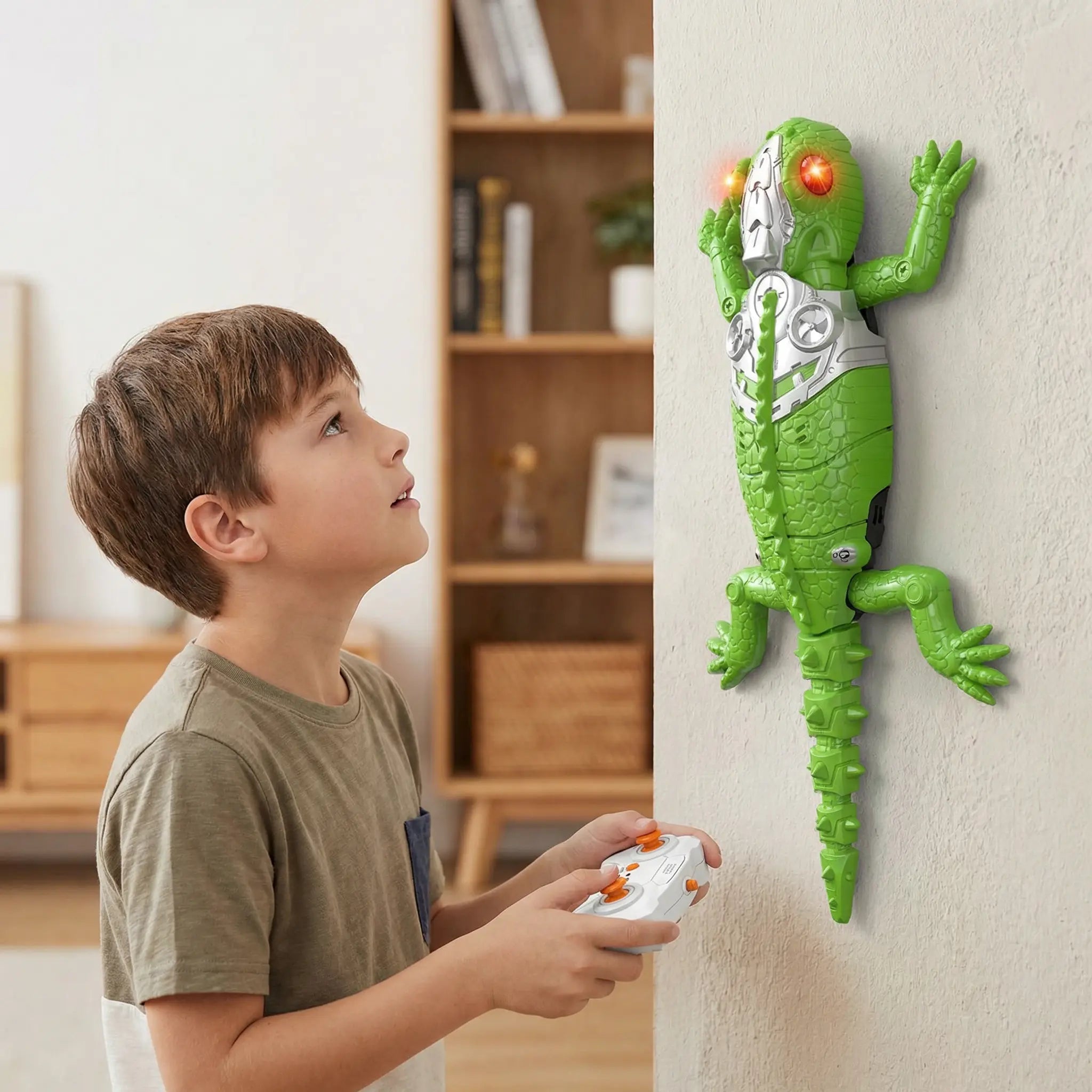 Remote-Controlled Wall-Crawling Creature – RC Spider/Lizard for Walls & Ceilings My Store