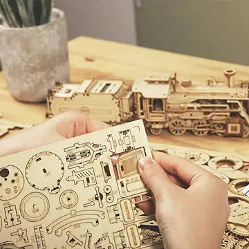 Wooden Model Railway - Hours of Building Fun with a 3D Wooden Model Railway My Store